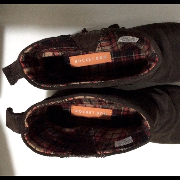 NWOT Rocket Dog Mint suede leather ankle boots - Picture 6 of 9